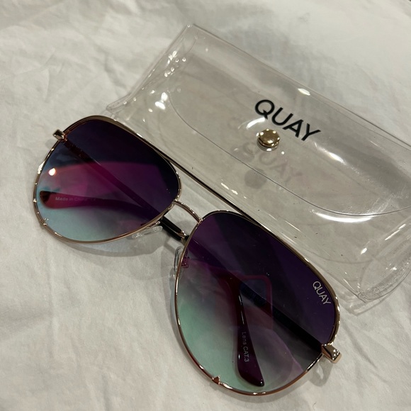Quay Aviator Sunglasses - Picture 2 of 3